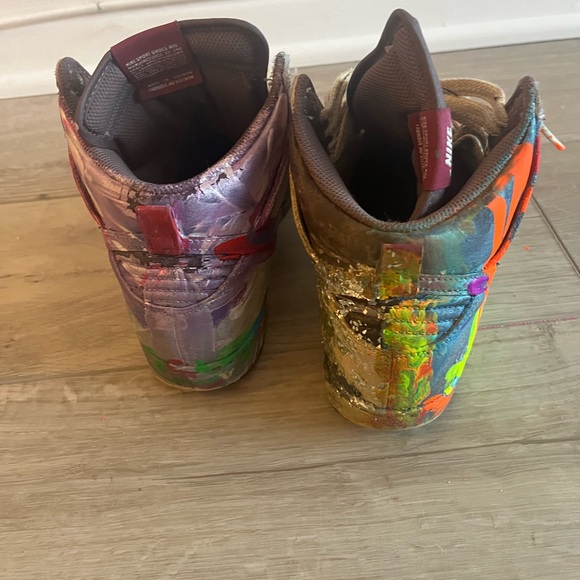 Refab’d one of a kind Nike Women’s Dunk High 1985 size 10 - Picture 11 of 13